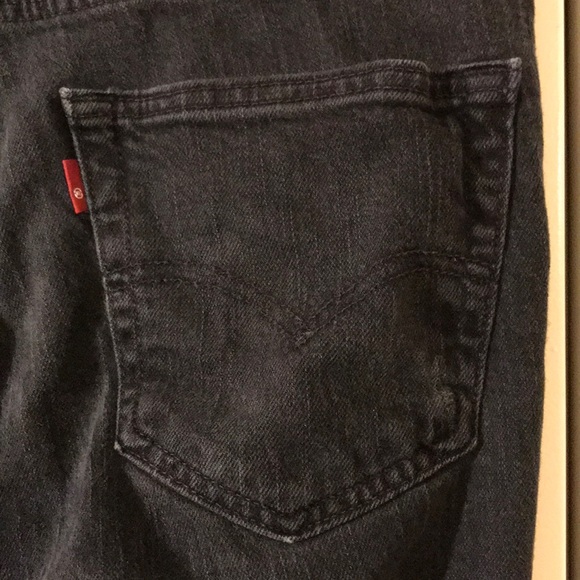 Men’s Black Levi’s with; lightly worn. - Picture 5 of 5